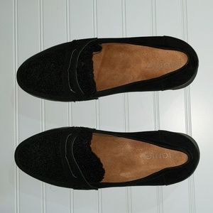 Vionic Size USA 11 Cheryl Faux Fur Slip On Loafer Slip Ons